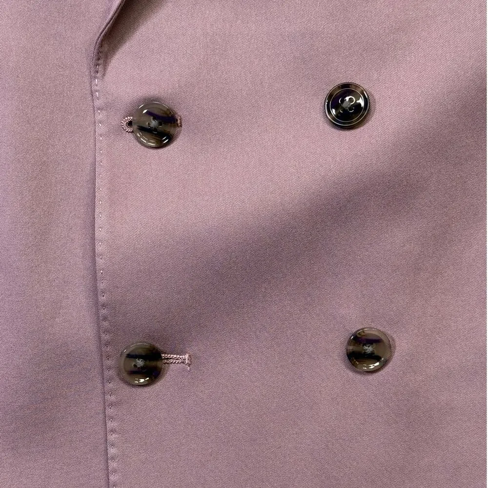 Tayion Men's Classic Fit Double-Breasted Suit Jacket Mauve, 46R $360